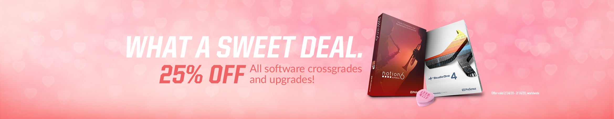 Valentijnsdate met Presonus Studio One 4! The Ultimate Valentine's Date with Presonus Studio One 4!